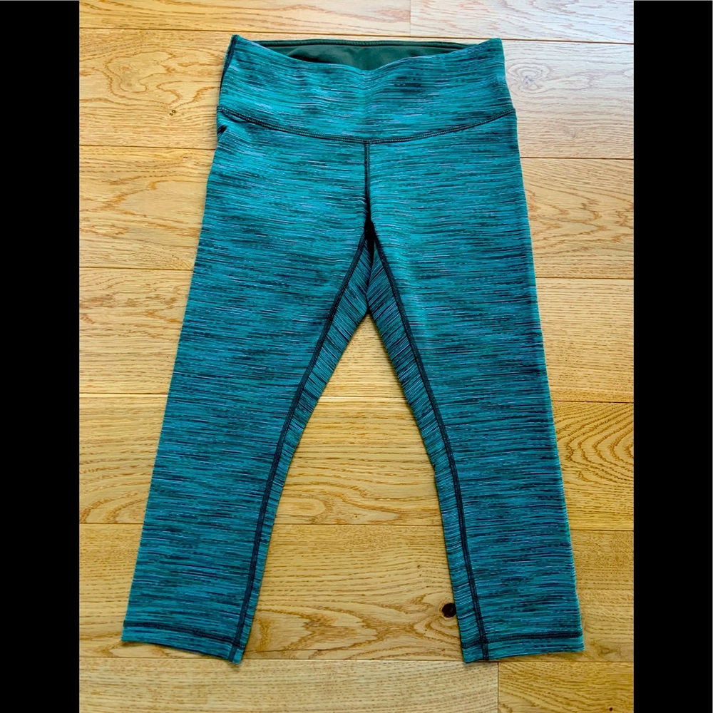 Lululemon Wonder Under Crop Leggings